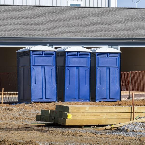 construction site porta potties provides a variety of portable restrooms designed particularally for construction sites